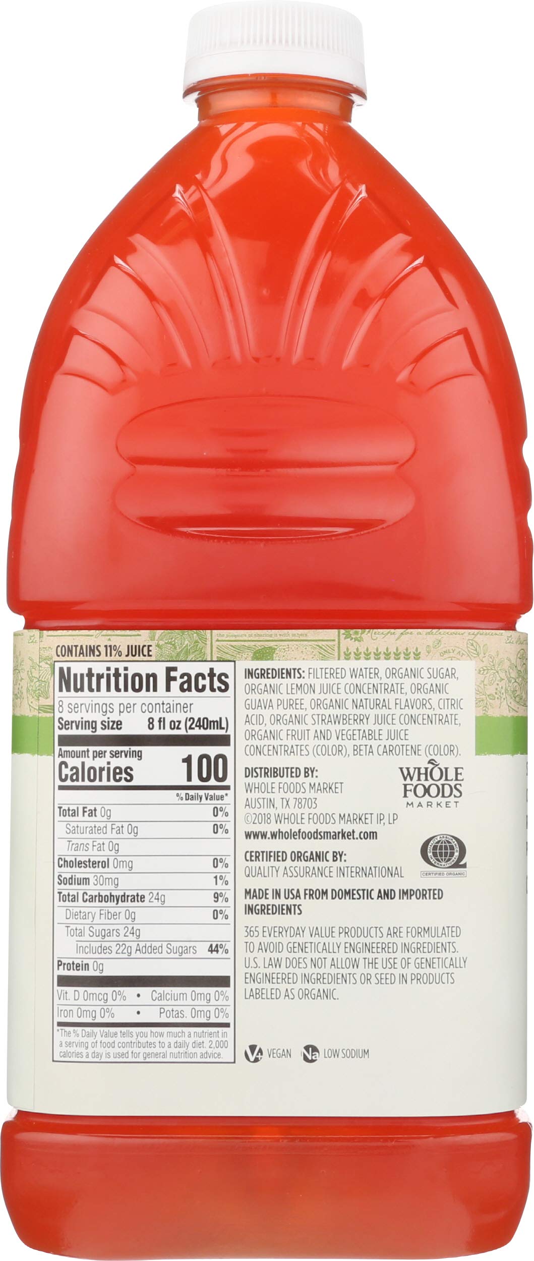 365 by Whole Foods Market, Organic 100% Prune Juice, 32 Fl Oz