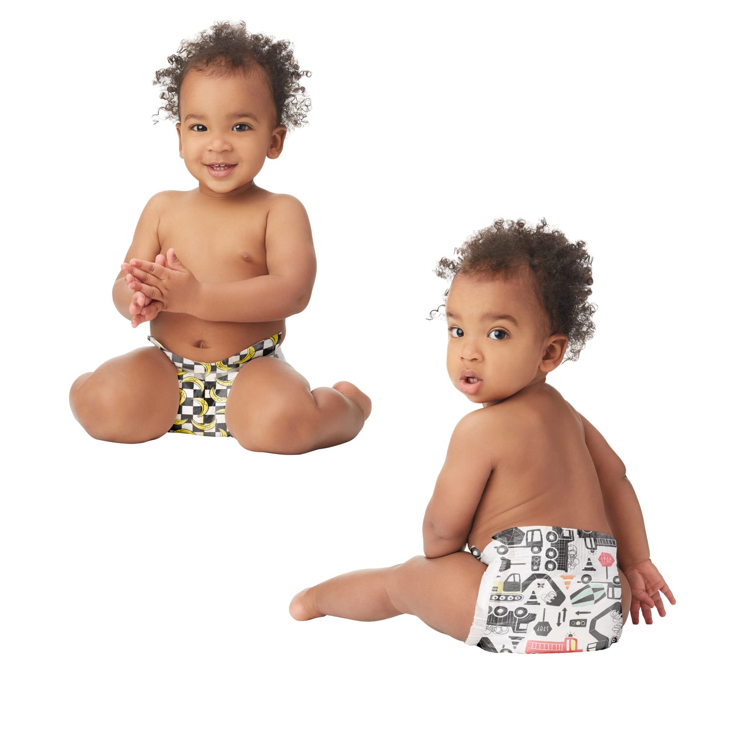 The Honest Company Clean Conscious Diapers | Plant-Based, Sustainable | Above It All + Pandas | Club Box, Size Newborn, 72 Count