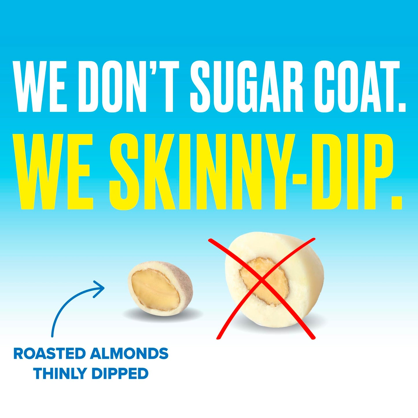 SkinnyDipped Snack Attack Minis Almond Variety Pack, Healthy Snack, Plant Protein, Gluten Free, 0.46 oz Mini Bags, Pack of 25