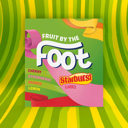 Fruit by the Foot Fruit Flavored Snacks, Starburst, Variety Pack