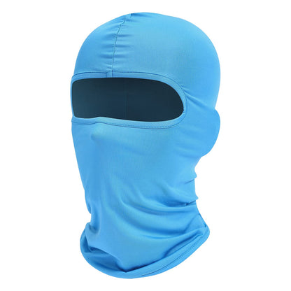 Fuinloth Balaclava Face Mask, Summer Cooling Neck Gaiter, UV Protector Motorcycle Ski Scarf for Men/Women