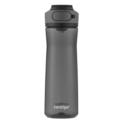 Contigo AUTOSEAL Cortland 24oz Water Bottle, BPA-Free Plastic, Spill, Leak-Proof Lid, and Carry Handle, Dishwasher Safe, Spirulina, 24 Ounce (Pack of 1)