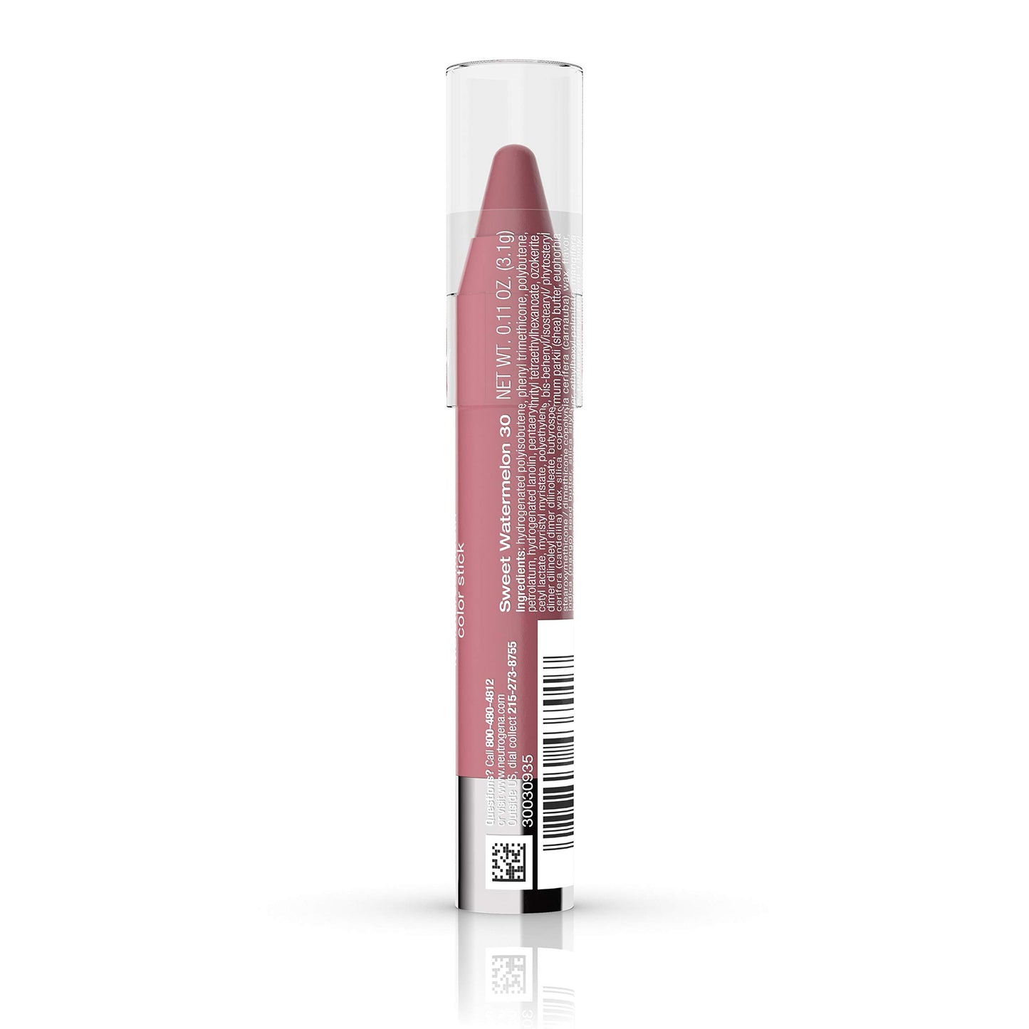 Neutrogena MoistureSmooth Lipstick, Nourishing Formula with Shea Butter & Fruit Extracts, 36-Pack in Berry Brown