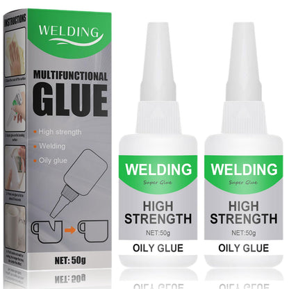 Extensivek Ex01 Glue, Extensivek Welding High-Strength Oily Glue, Universal Super Glue Gel, Extensivek Glue Repairs for Metal, Wood, Ceramics, Leather, Glass, Instant Bonding, Strong Adhesion (1PCS)