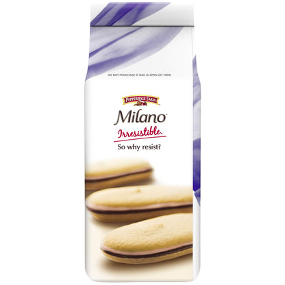 Pepperidge Farm Milano Milk Chocolate Cookies, 6 OZ Bag (15 Cookies)