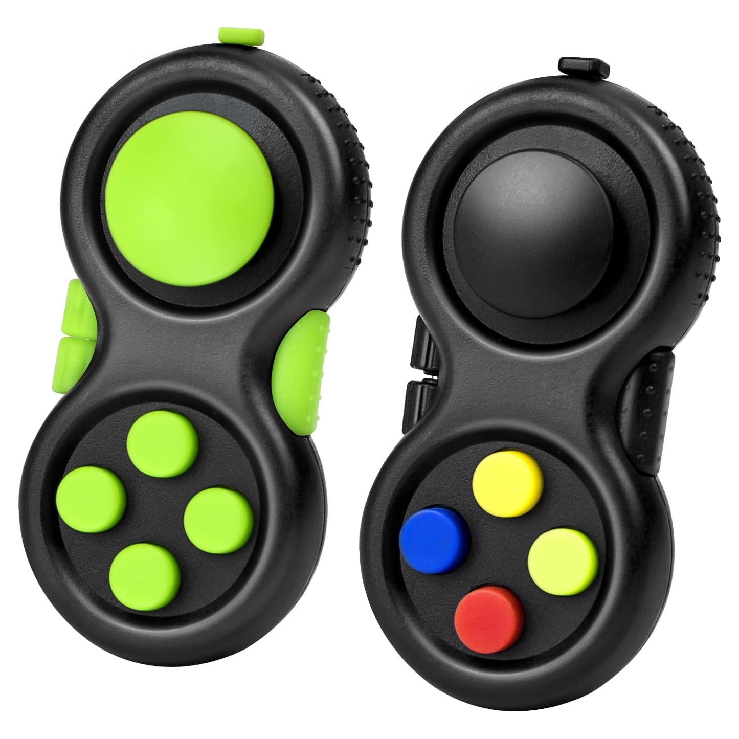 WTYCD Original Fidget Toy Game, Rubberized classical Controller Fidget Concentration Toy with 8-Fidget Functions and Lanyard - Excellent for Relieving Stress and Anxiety