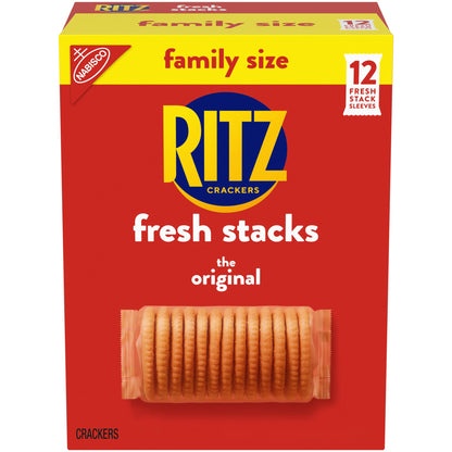 RITZ Original Crackers, 20 Snack Packs (6 Crackers Per Pack)