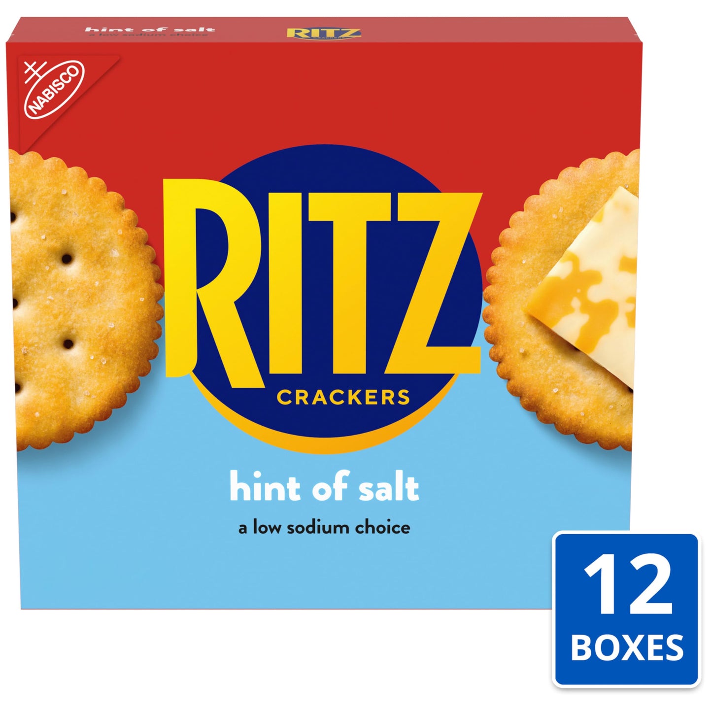 RITZ Original Crackers, 20 Snack Packs (6 Crackers Per Pack)