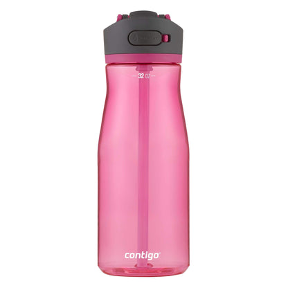 Contigo Ashland 2.0 Water Bottle with AUTOSPOUT Lid | Tritan Water Bottle, 24oz., 3 Pack, Juniper & Sake & Bubble Tea