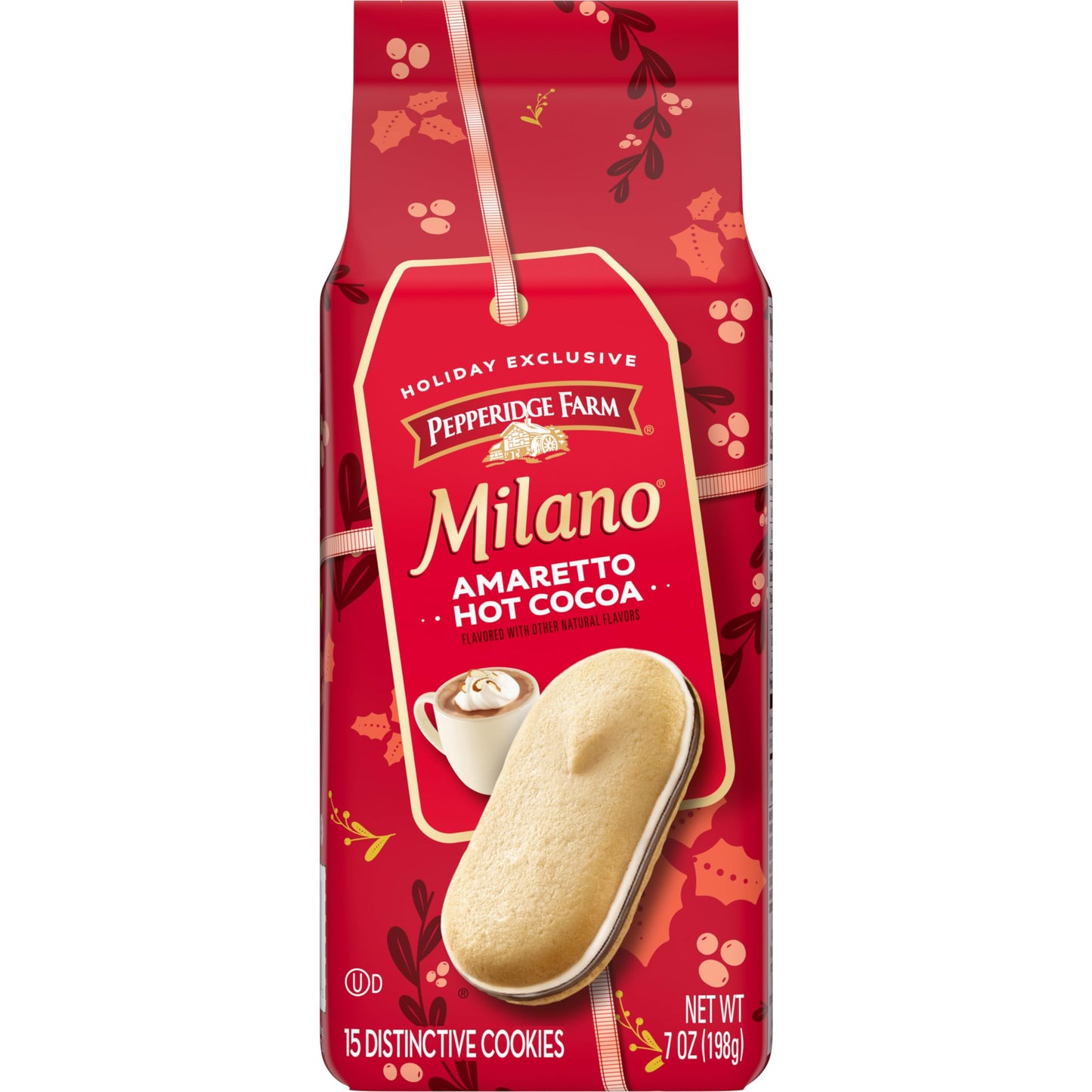 Pepperidge Farm Milano Milk Chocolate Cookies, 6 OZ Bag (15 Cookies)