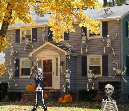 Sincere Party Kids Skeleton Costume Glow in the Dark Skeletons Halloween Skeleton Costumes for Boys and Girls