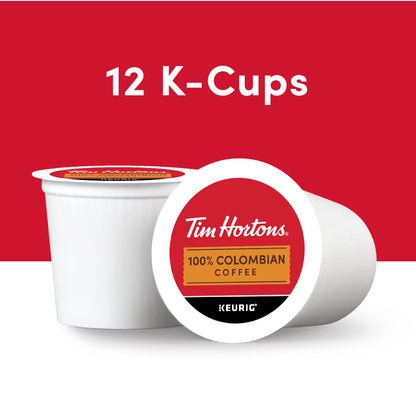 Tim Hortons Original Blend, Medium Roast Coffee, Single-Serve K-Cup Pods Compatible with Keurig Brewers, 24 Count(Pack of 1)(Packaging may vary)