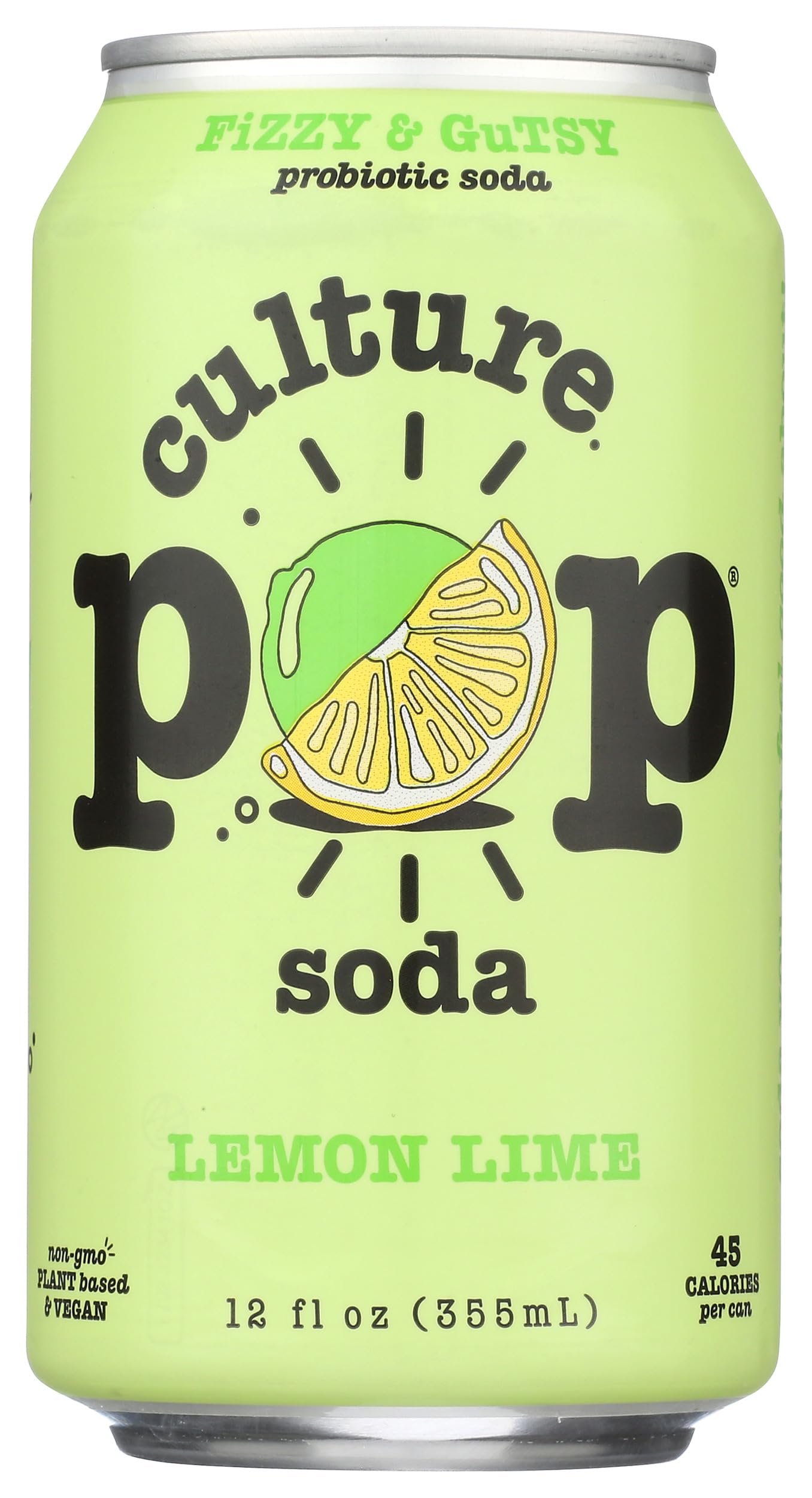 Culture Pop Soda Orange Mango Soda, 12 FZ