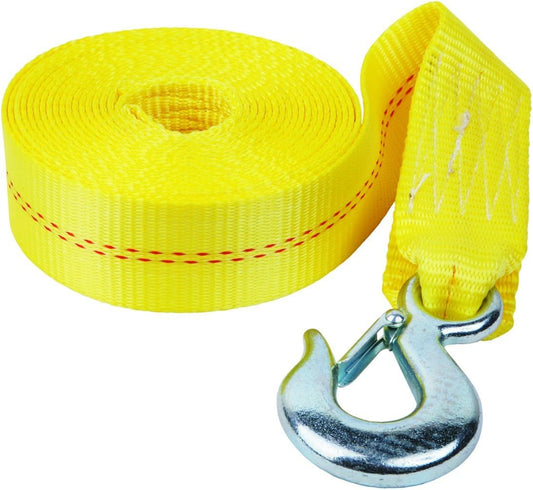 Fulton WS20HD0600 Heavy Duty Trailer Winch Strap with Hook 2" x 20'