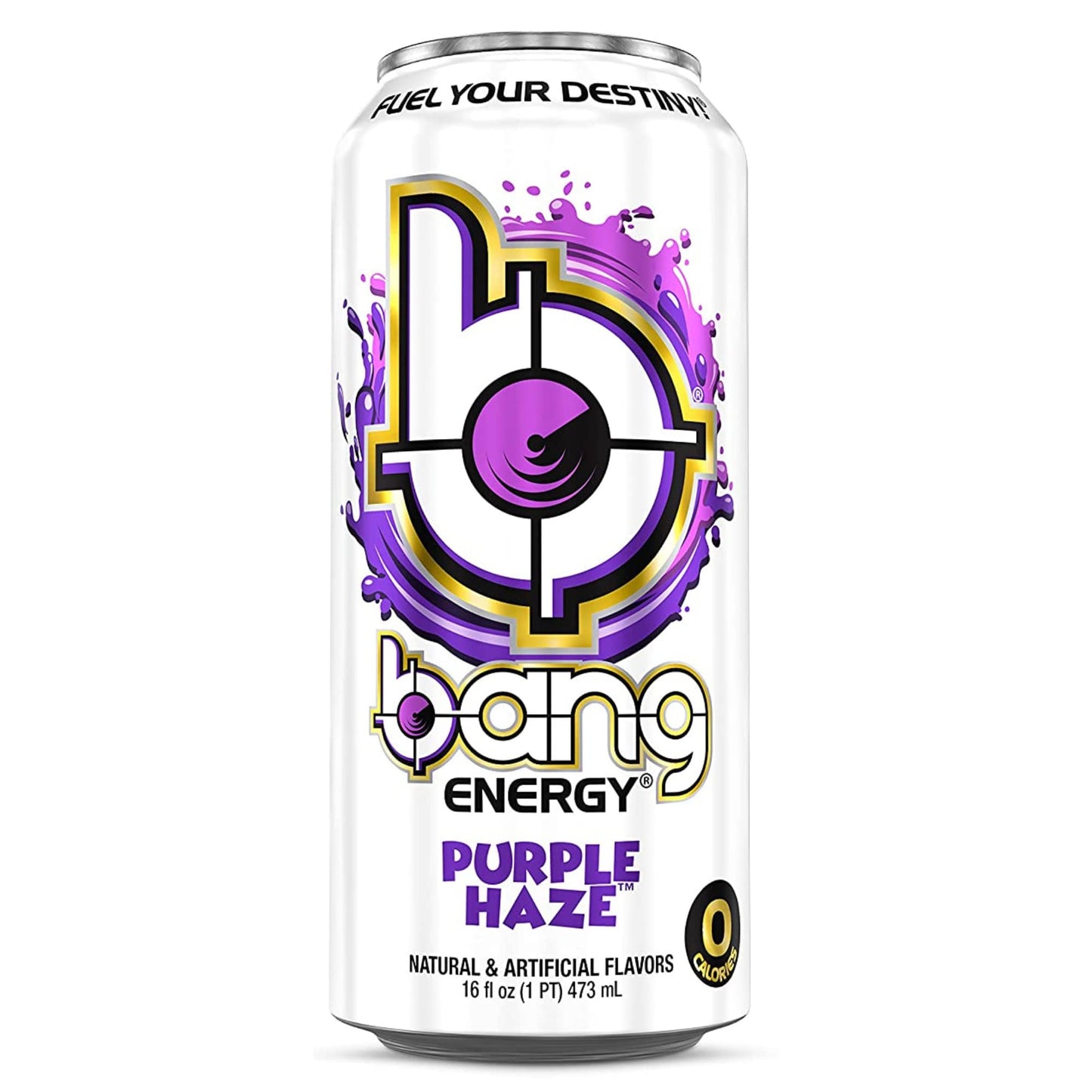 Bang Energy Bangster Berry, Sugar-Free Energy Drink, 16-Ounce (Pack of 12)