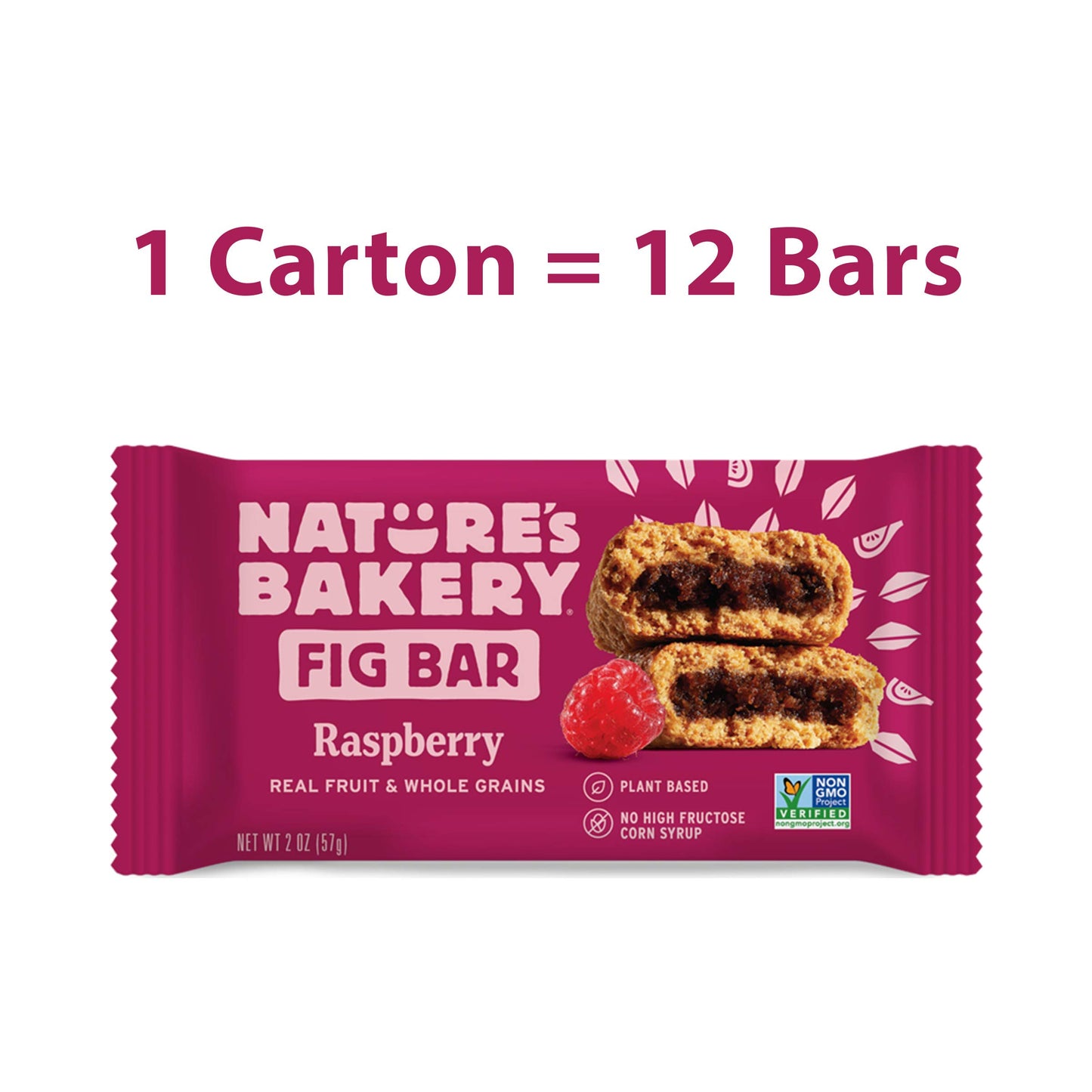 Nature's Bakery Fig Bar, Apple Cinnamon, 2 oz