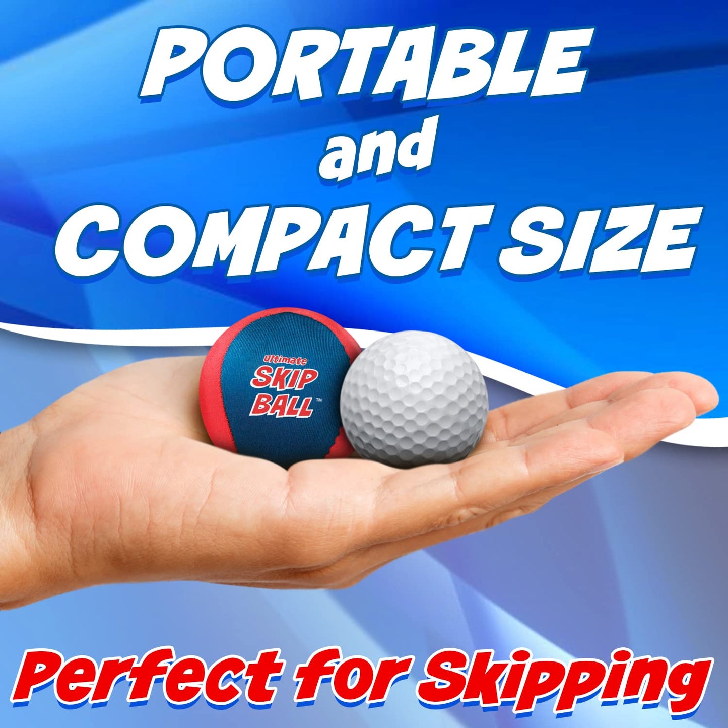 Activ Life The Ultimate Skip Ball – Water Bouncing Ball (2 Pack) Create Lasting Memories with Your Friends & Family at The Beach, Lake or Pool - Great for All Ages