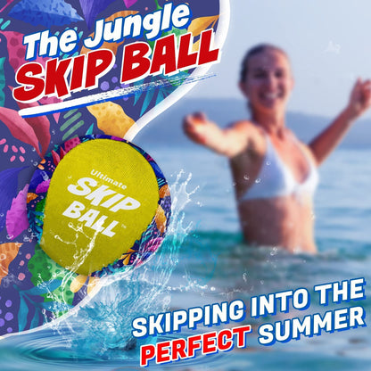 Activ Life The Ultimate Skip Ball – Water Bouncing Ball (2 Pack) Create Lasting Memories with Your Friends & Family at The Beach, Lake or Pool - Great for All Ages