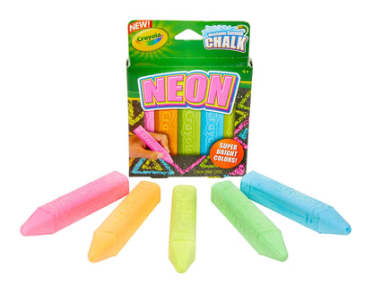 Crayola Neon Chalk 5ct