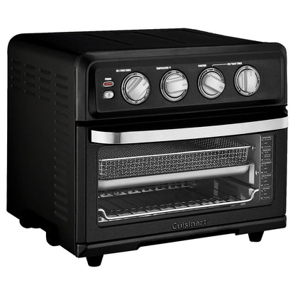 Cuisinart Air Fryer + Convection Toaster Oven, 8-1 Oven with Bake, Grill, Broil & Warm Options, Stainless Steel, TOA-70