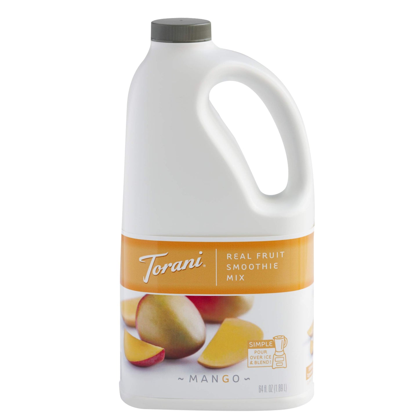 Torani Real Fruit Smoothie Mix, Strawberry, 64 Ounce