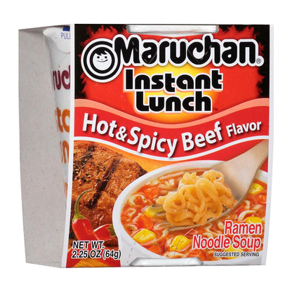 Maruchan Instant Lunch Beef, 2.25 Oz, Pack of 12