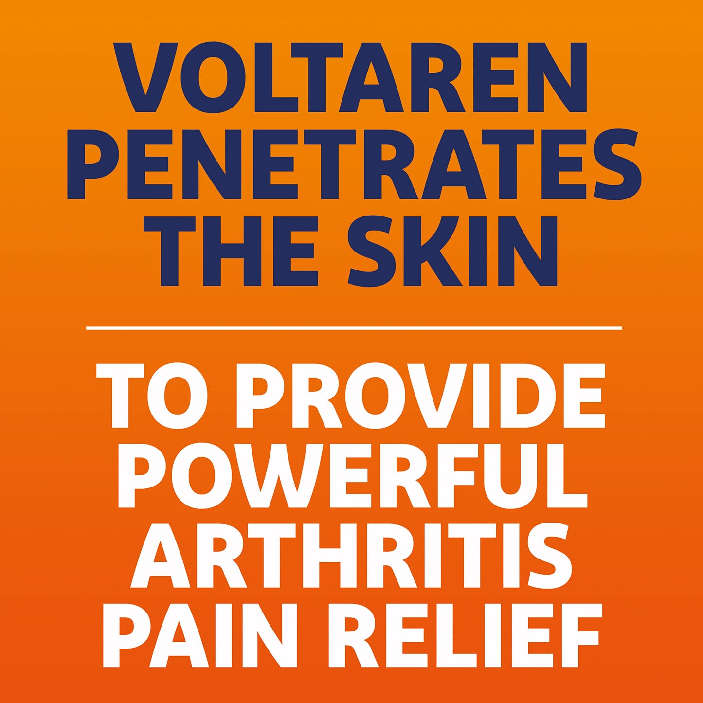 Voltaren Arthritis Pain Gel for Powerful Topical Arthritis Pain Relief - NEW Easy Open Cap - 100 g x 2