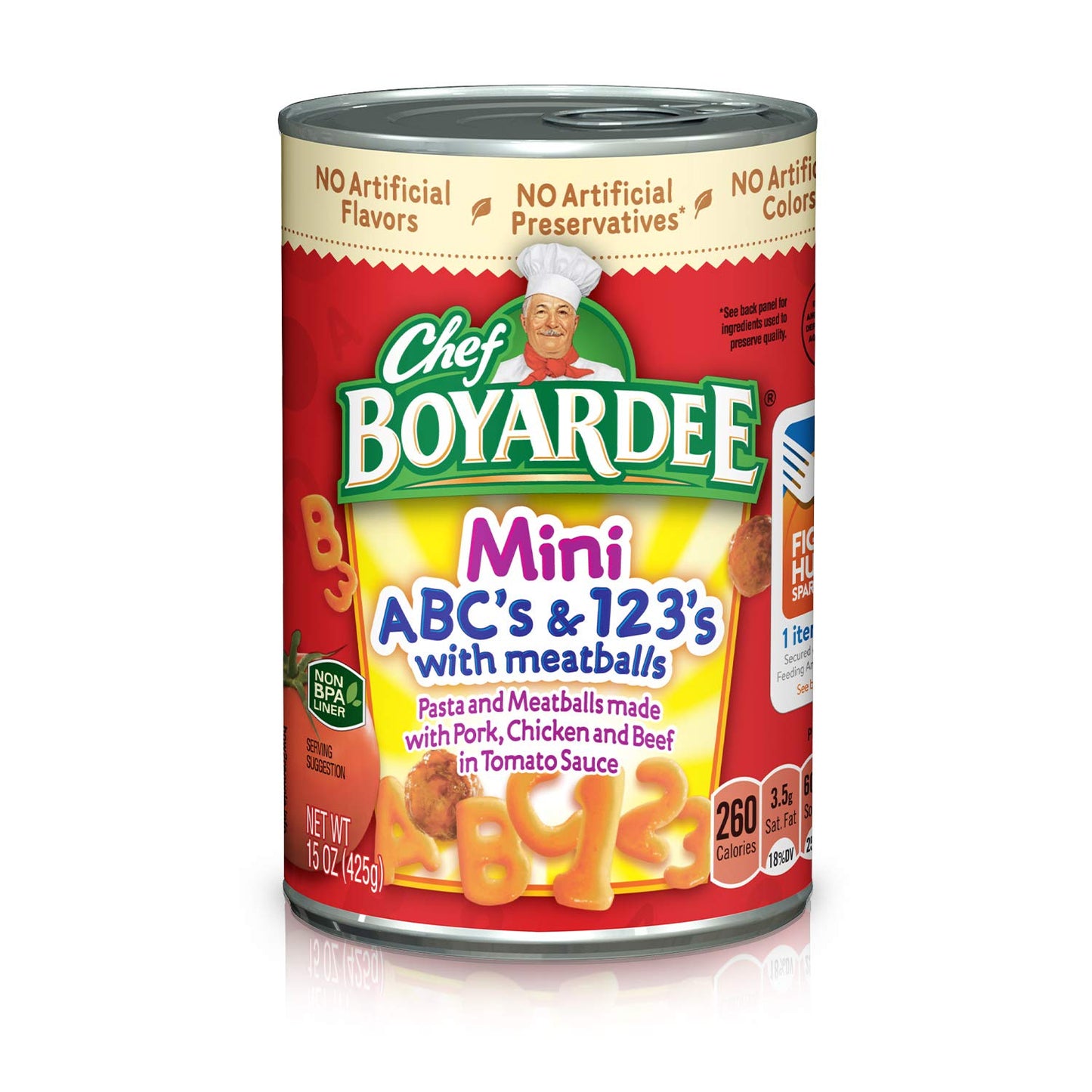 Chef Boyardee Beef Ravioli, 15 oz, 4 Pack