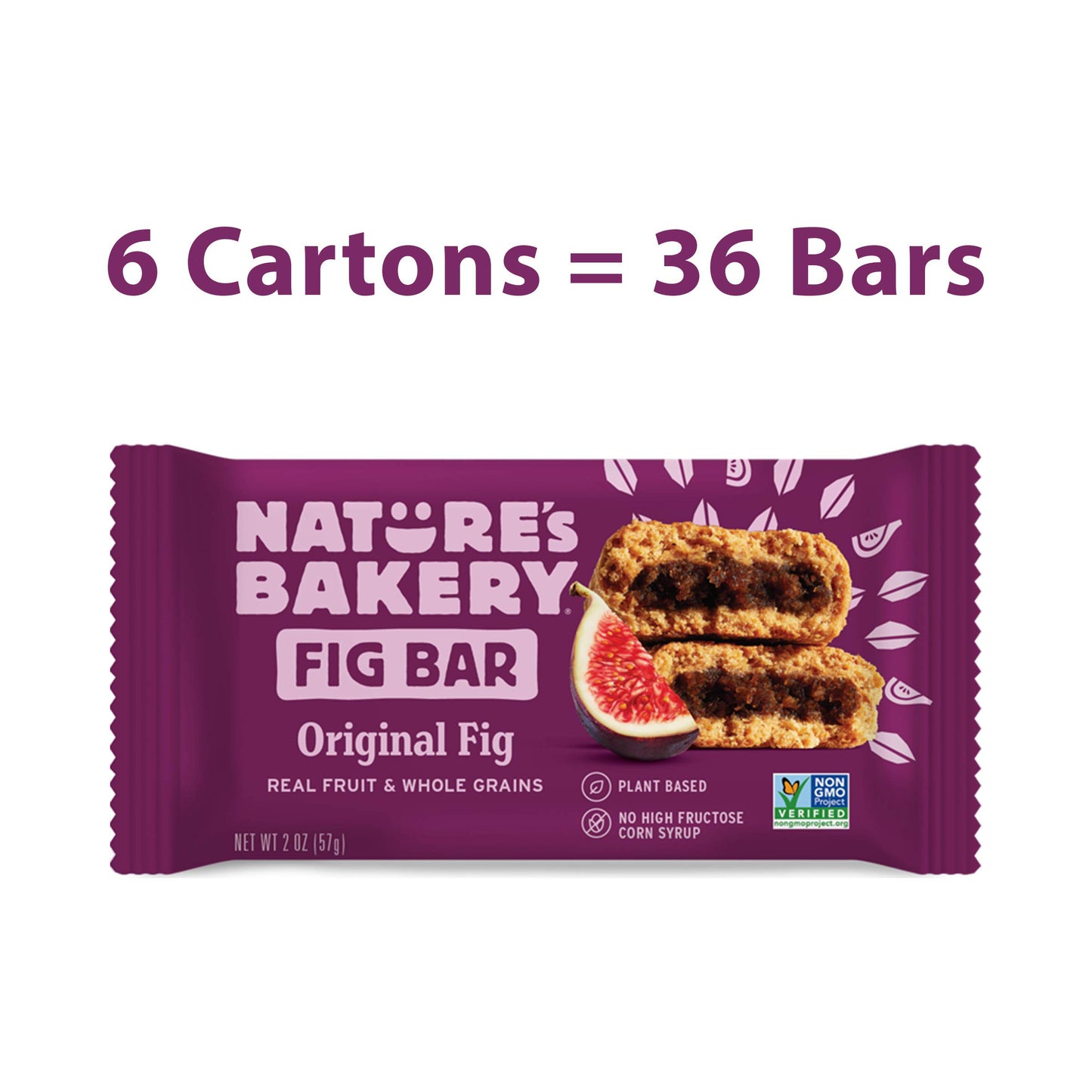 Nature's Bakery Fig Bar, Apple Cinnamon, 2 oz