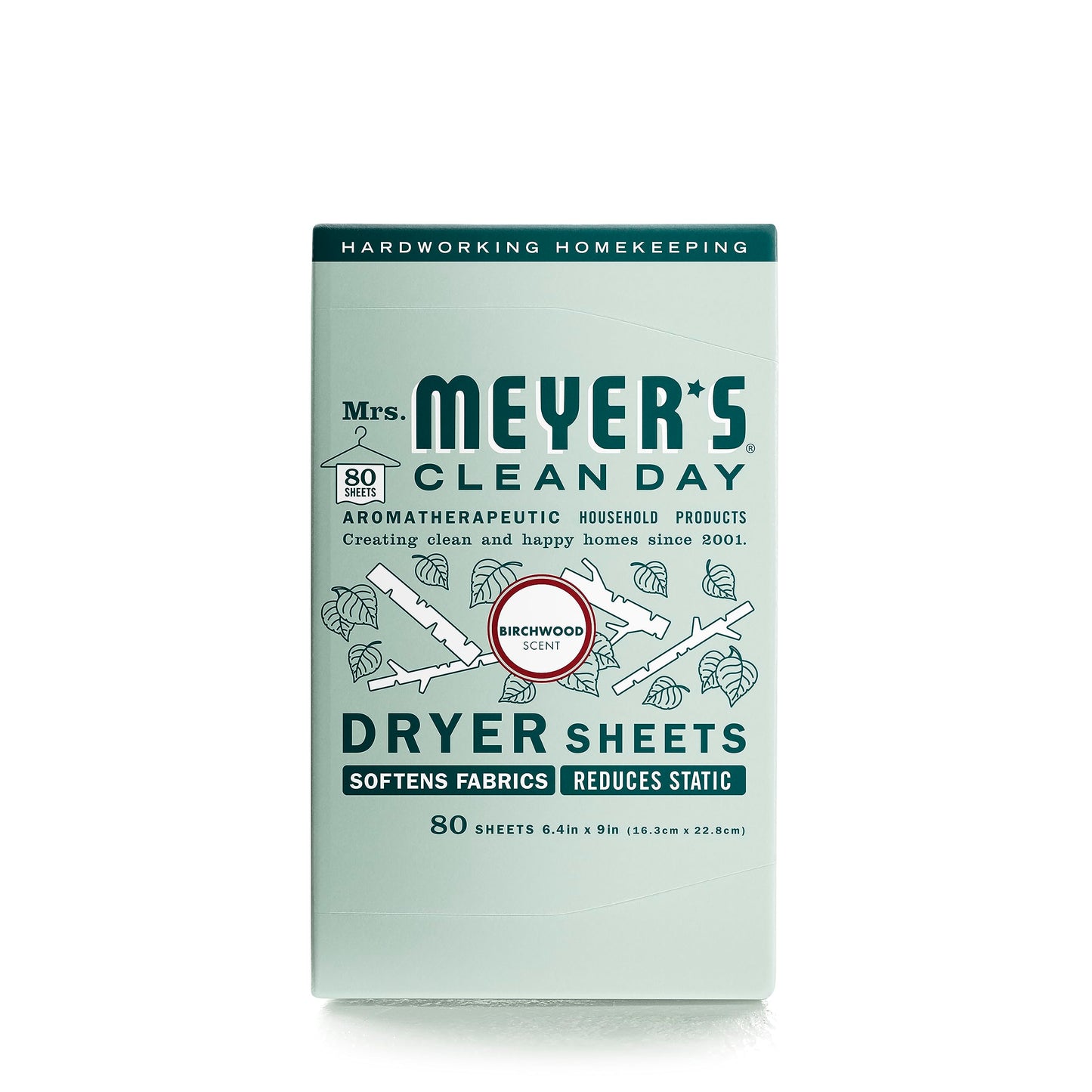 Mrs. Meyer's Clean Day Dryer Sheets, Lavender, 80 ct