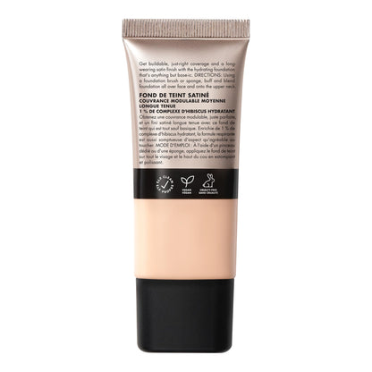 e.l.f. Soft Glam Foundation, Medium Coverage, Long-Lasting & Buildable Foundation For A Smooth, Satin Finish, Vegan & Cruelty-Free, 10 Fair Cool