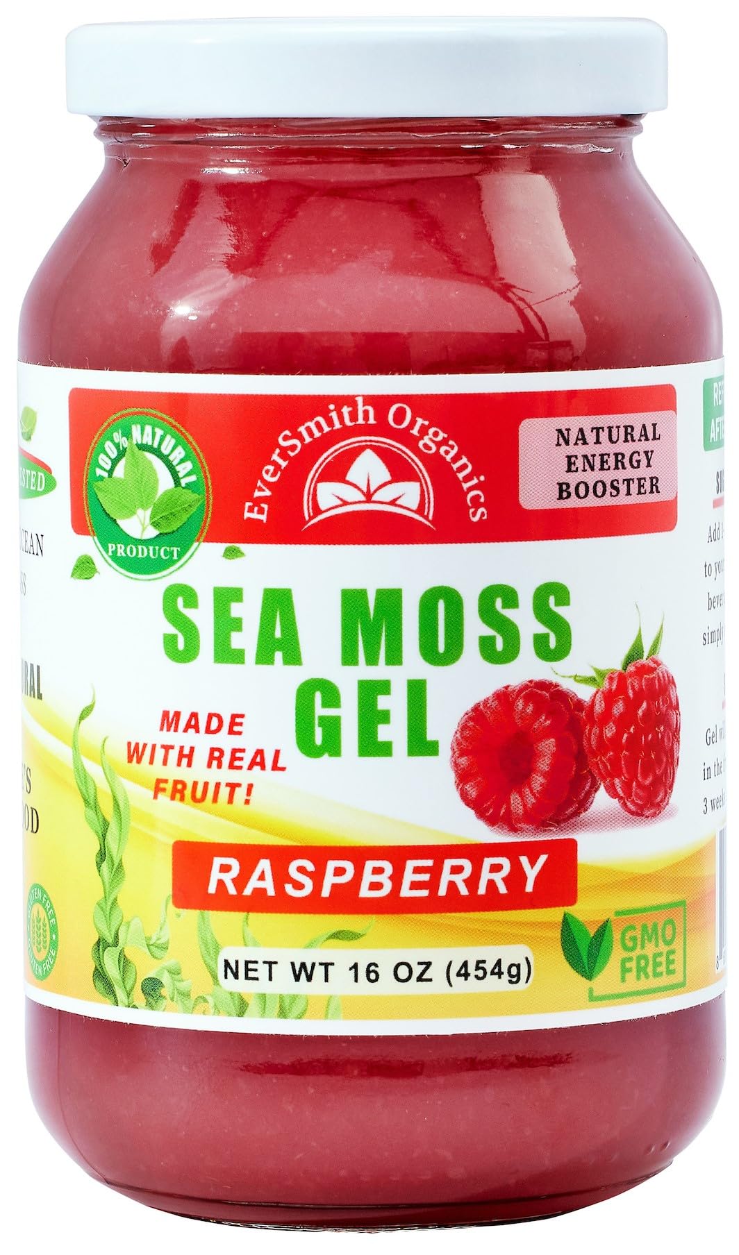 Wildcrafted Irish Sea Moss Gel | Made in USA | Rich in Vitamins & Minerals | Sea Moss Gel Organic Raw | Nutritional Supplement | Mango Pineapple (16 oz)