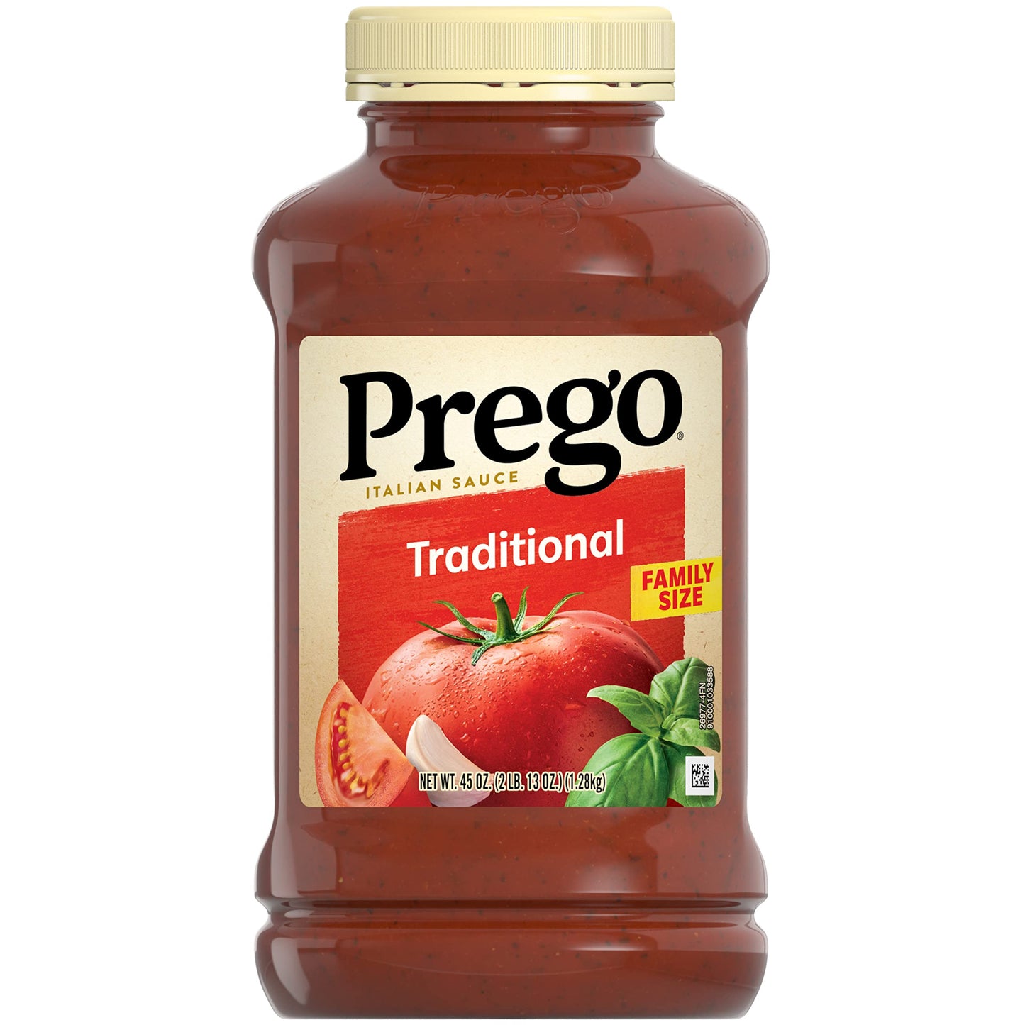 Prego Chunky Tomato with Garlic and Onion Pasta Sauce, 24 Oz Jar