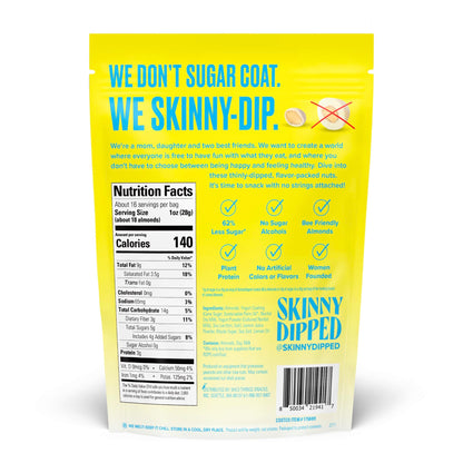 SkinnyDipped Snack Attack Minis Almond Variety Pack, Healthy Snack, Plant Protein, Gluten Free, 0.46 oz Mini Bags, Pack of 25