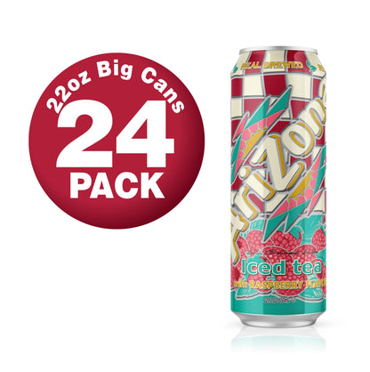 AriZona Green Tea with Ginseng and Honey - Big Can, 22 Fl Oz (Pack of 24)