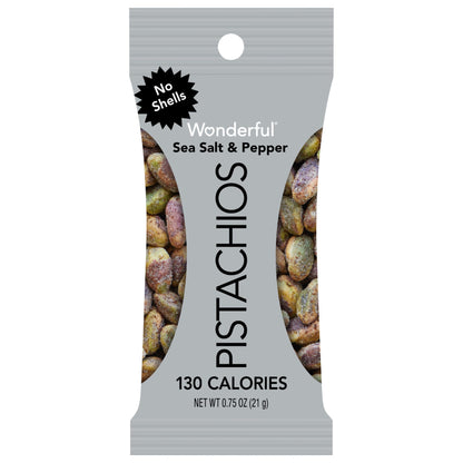 Wonderful Pistachios No Shells, Smokey Barbeque Nuts, 2.25 Ounce Bag (Pack Of 8), Protein Snack, Gluten Free, On-the-Go Snack