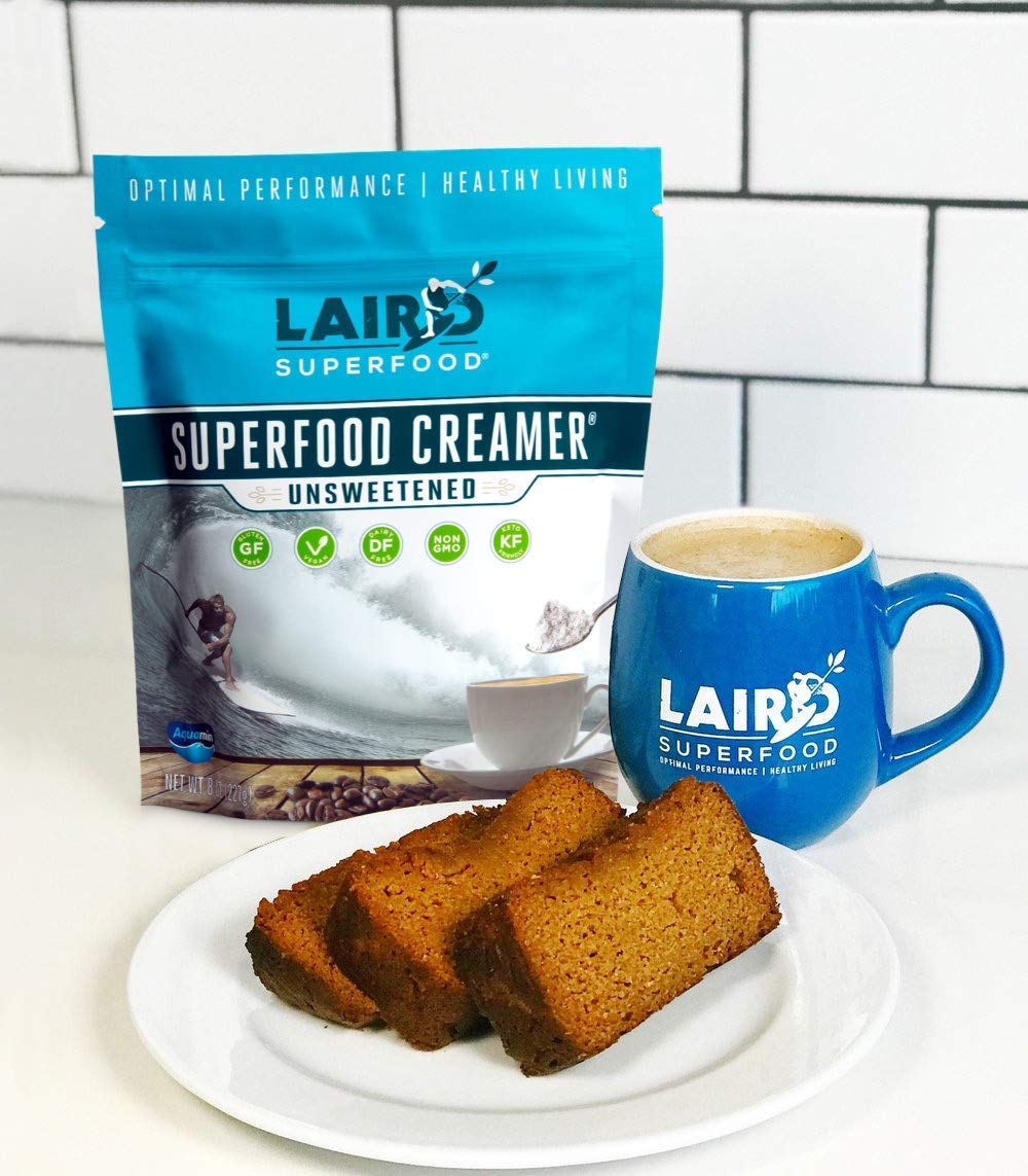 Laird Superfood Non-Dairy Superfood Creamer - Coconut Powder Coffee Creamer - Sweet & Creamy - Gluten Free, Non-GMO, Vegan - 16 oz. Bag, Pack of 1