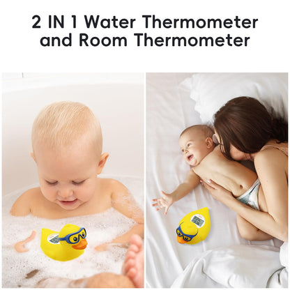 b&h Baby Thermometer, The Infant Baby Bath Floating Toy Safety Temperature Water Thermometer (Classic Duck)