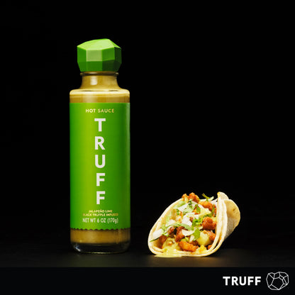 TRUFF Original Black Truffle Hot Sauce, Gourmet Hot Sauce with Ripe Chili Peppers, Black Truffle Oil, Agave Nectar, Unique Flavor Experience in a Bottle, 6 oz.