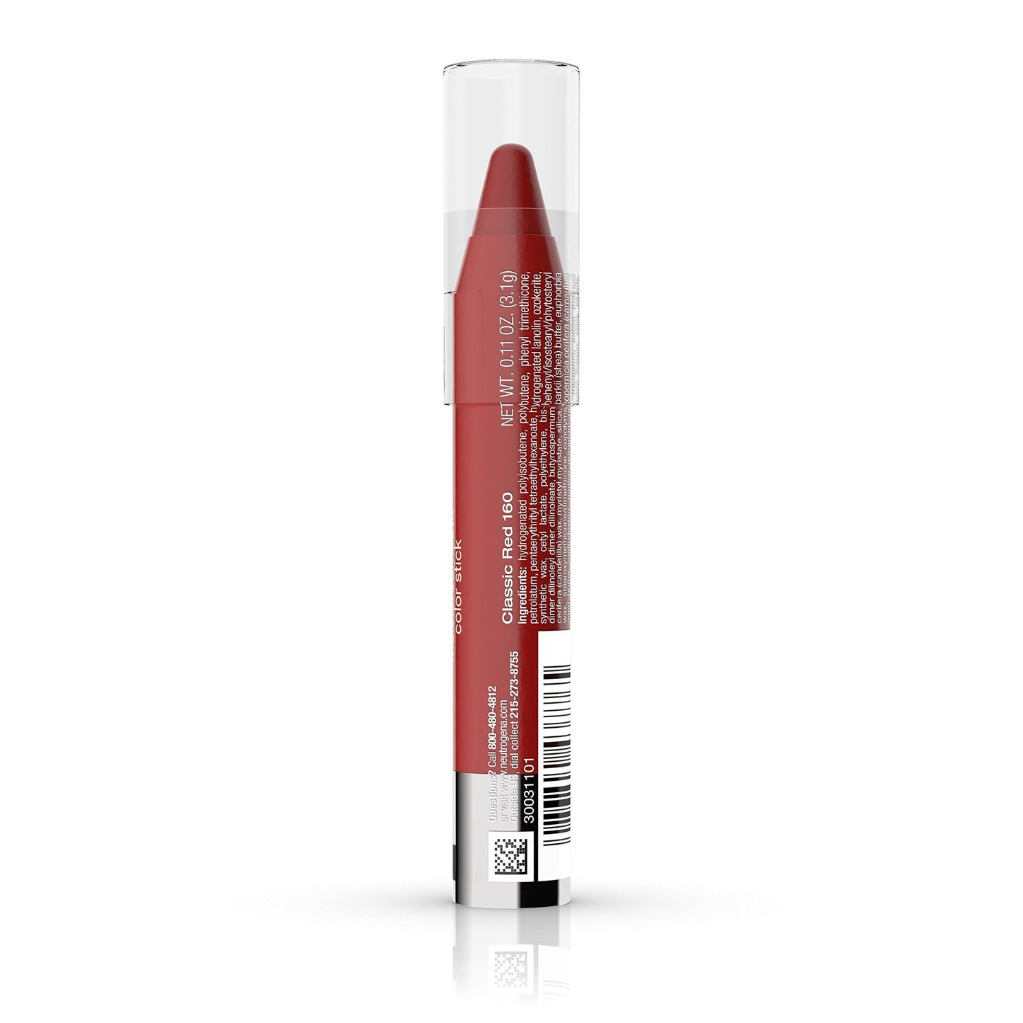 Neutrogena MoistureSmooth Lipstick, Nourishing Formula with Shea Butter & Fruit Extracts, 36-Pack in Berry Brown