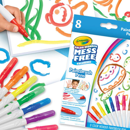 Crayola Color Wonder Mess Free Coloring, Blank Coloring Pages, 50 Count, Printable Page Refill Set