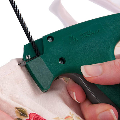 The Original MicroStitch® Tagging Gun Kit – Includes Micro Stitch Tagging Tool, 1 Needle, 600 White Fasteners & 480 Black Fasteners (Starter Kit)