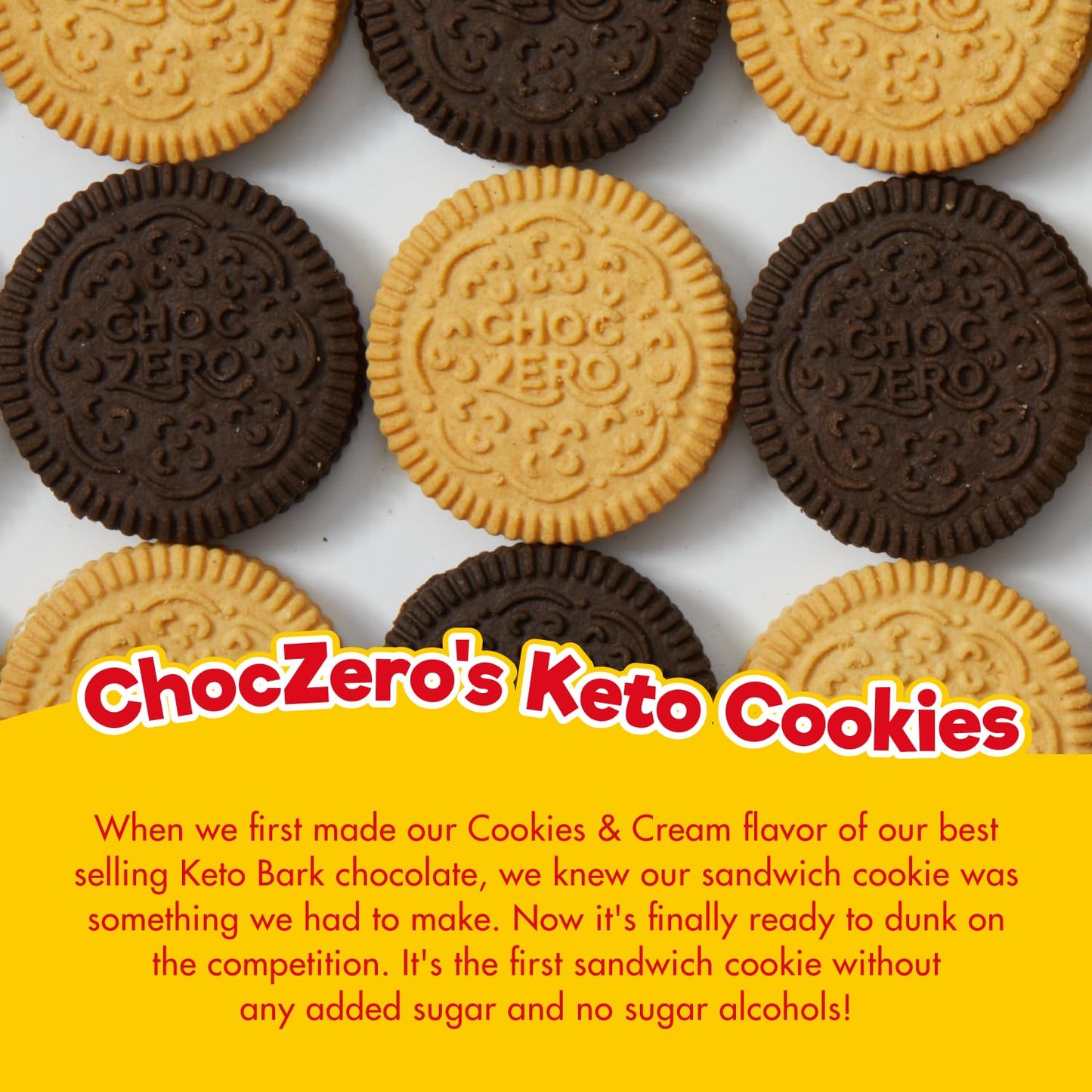 ChocZero Keto Butter Cookies - Sugar Free Danish Shortbread Gift - Gluten Free, Low Carb (1 tin, 12 oz)