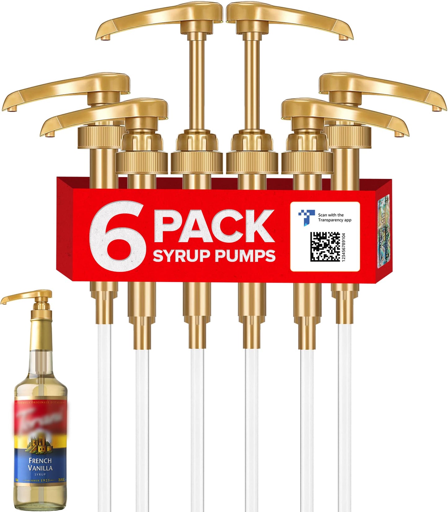 3-Pack Jordan’s Skinny Syrup Pumps | Fits 750ml Jordan’s Skinny Syrup Bottles