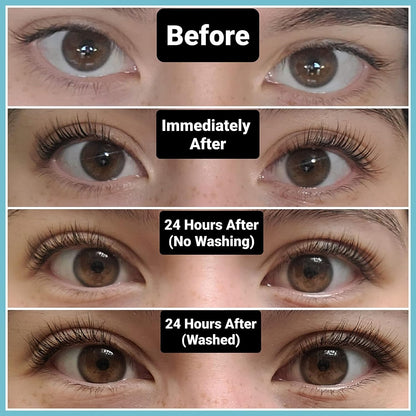 Lash Lift Kit Eyelash Perm Kit, with Detailed Instruction Eyelash Lift Kit, Easy for Beginner and Professional Lash Perm Kit, Achieve Salon-Quality Lashes Lift with Safe and Effective Result