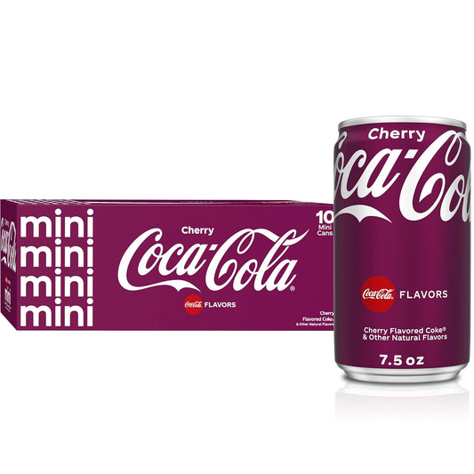 Cherry Coke Mini-can, 10 pack