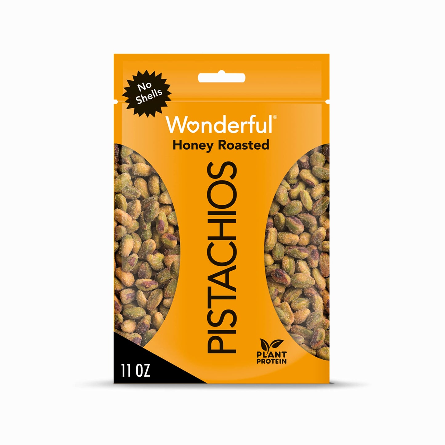 Wonderful Pistachios No Shells, Chili Roasted, 11 Ounce Bag, Protein Snack, Gluten Free, On-the-Go Snack