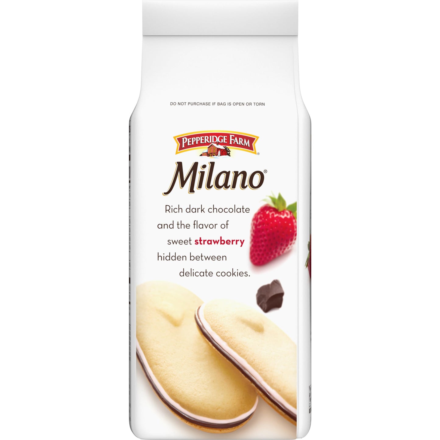 Pepperidge Farm Milano Milk Chocolate Cookies, 6 OZ Bag (15 Cookies)