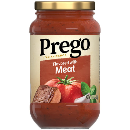 Prego Chunky Tomato with Garlic and Onion Pasta Sauce, 24 Oz Jar