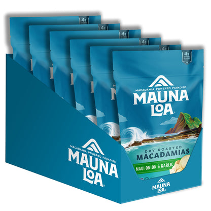 Mauna Loa Premium Hawaiian Roasted Macadamia Nuts, Sea Salt Flavor, 8 Oz